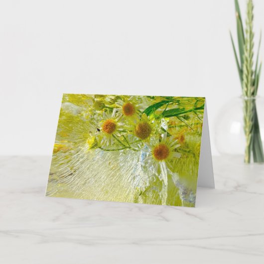 Eisblüten, Karte (Vorderseite)