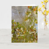 Eisblüten, Karte (Gelbe Blume)