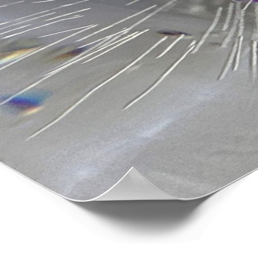 Eisblüten, Poster (Ecke)