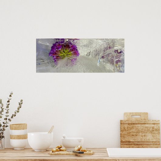 Eisblüten, Poster (Küche)