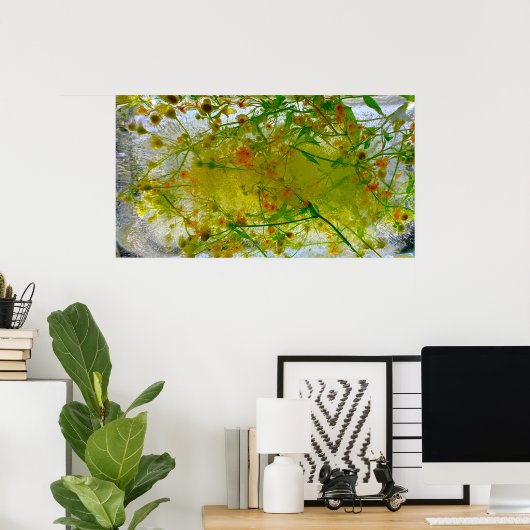 Eisblüten, Poster (Heimbüro)