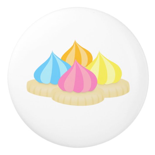 Eisbonbons Keramikknauf (Vorderseite)
