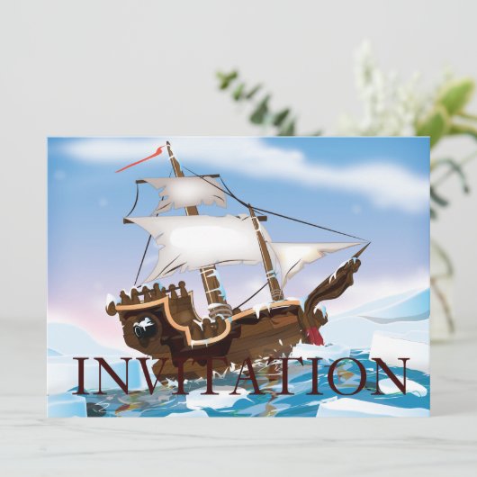 Eisbrecher Einladung (Stehend Vorderseite)