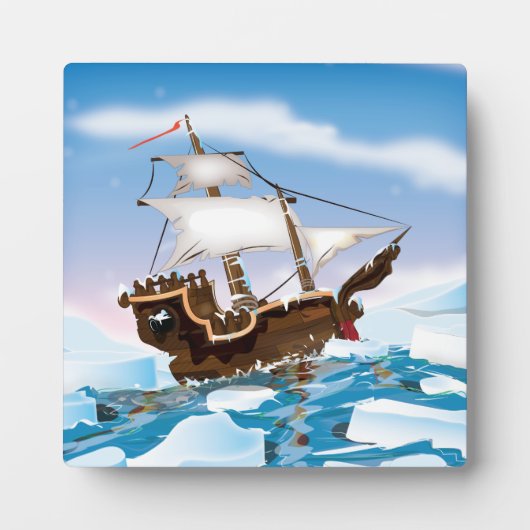 Eisbrecher Fotoplatte (Vorderseite)