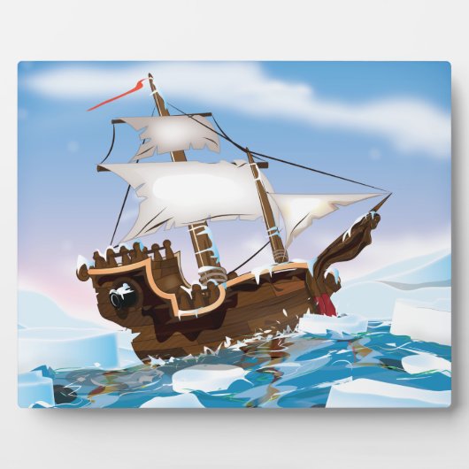 Eisbrecher Fotoplatte (Vorderseite)