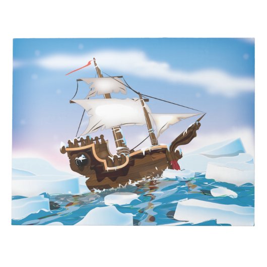 Eisbrecher Notizblock (Vorderseite)