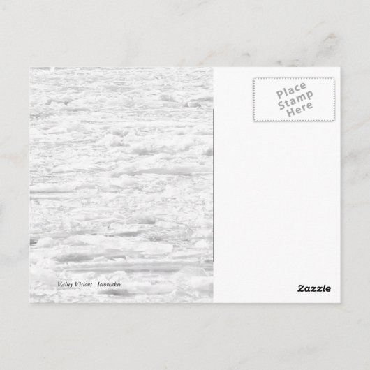 Eisbrecher Postkarte (Rückseite)