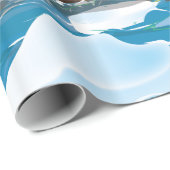 Eisbrecher-Schiff. Geschenkpapier (Rolleneckpunkt)