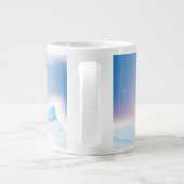 Eisbrecher-Schiff Jumbo-Tasse (Rückseite)