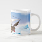 Eisbrecher-Schiff Jumbo-Tasse (Rechts)