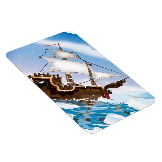 Eisbrecher-Schiff Magnet (Rechte Seite)