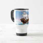 Eisbrecher-Schiff Reisebecher (Vorderseite Links)