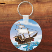 Eisbrecher-Schiff Schlüsselanhänger (Vorderseite)