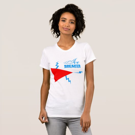 Eisbrecher weiß oder leicht T-Shirt (Vorne ganz)