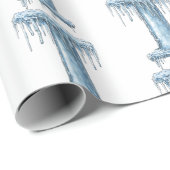 Eisbrief I Weihnachten Geschenkpapier (Rolleneckpunkt)