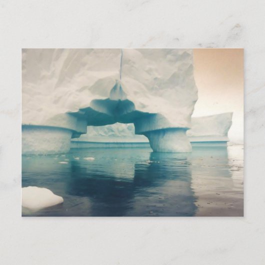 Eisbrücke, Postkarte (Vorderseite)