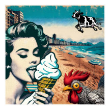 'Eisbrunnen am Strand'