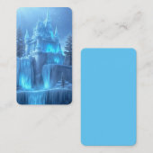 EisBurg Lesezeichen "Frozen Träume" Visitenkarte (Vorne/Hinten)