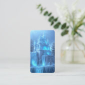 EisBurg Lesezeichen "Frozen Träume" Visitenkarte (Stehend Vorderseite)