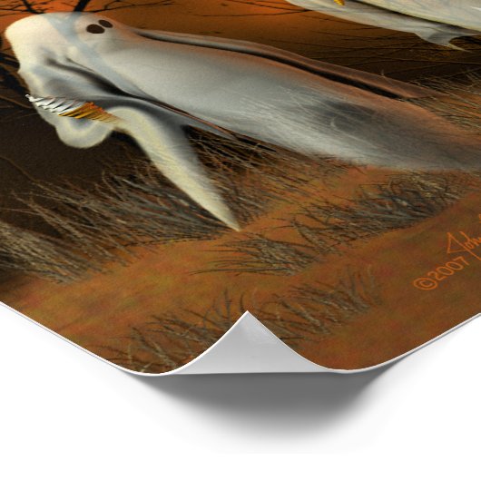 Eiscreme 10 x 8 poster (Ecke)