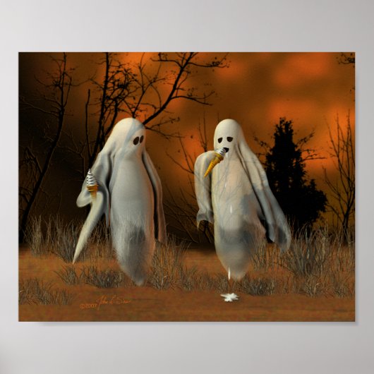 Eiscreme 10 x 8 poster (Vorne)