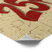 Eiscreme 25 Cent Poster (Ecke)