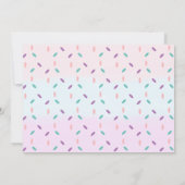 Eiscreme 2. Geburtstag Einladung (Rückseite)