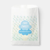 Eiscreme 2. Geburtstag Geschenktütchen (Vorderseite)