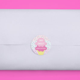 Eiscreme 2. Geburtstag Runder Aufkleber