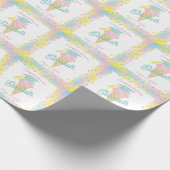 Eiscreme-Abschlussfeier Geschenkpapier (Ecke)