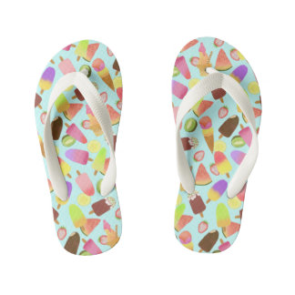 Eiscreme Aquamarin. Kid's Flip Flops Kinderbadesandalen