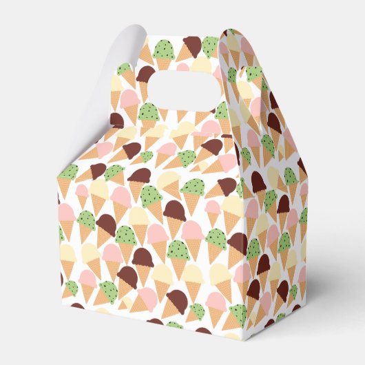 Eiscreme-Aromen Geschenkschachtel (Vorderseite)