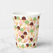 Eiscreme-Aromen Pappbecher (Links)