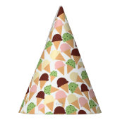 Eiscreme-Aromen Partyhütchen (Links)