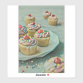 Eiscreme Aufkleber (Blatt)