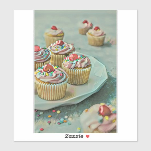 Eiscreme Aufkleber (Blatt)