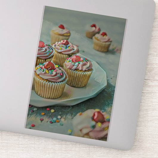 Eiscreme Aufkleber (Detail)