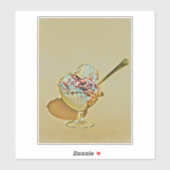Eiscreme Aufkleber (Blatt)