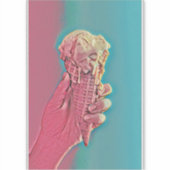 Eiscreme Aufkleber (Vorderseite)