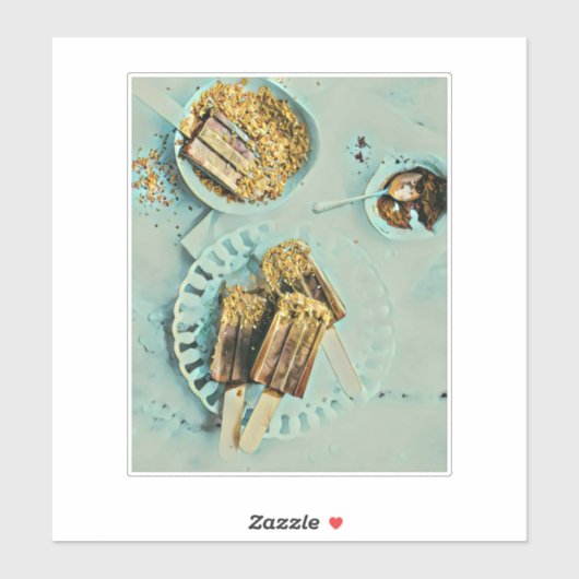 Eiscreme Aufkleber (Blatt)