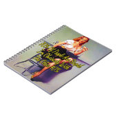 Eiscreme aus den 50er Jahren von Gil Elvgren Notizblock (Linke Seite)