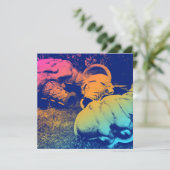 Eiscreme aus Fiberglas Einladung (Stehend Vorderseite)