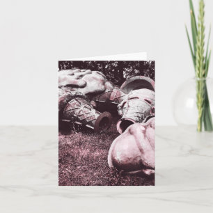 Eiscreme aus Fiberglas Feiertagskarte