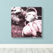 Eiscreme aus Fiberglas Leinwanddruck (Insitu (Holzboden))