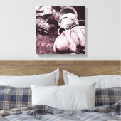 Eiscreme aus Fiberglas Leinwanddruck (Insitu (Schlafzimmer))