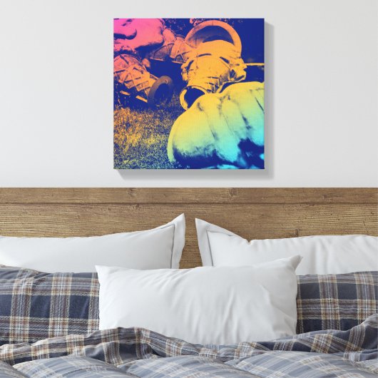 Eiscreme aus Fiberglas Leinwanddruck (Insitu (Schlafzimmer))