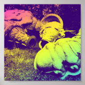 Eiscreme aus Fiberglas Poster (Vorne)