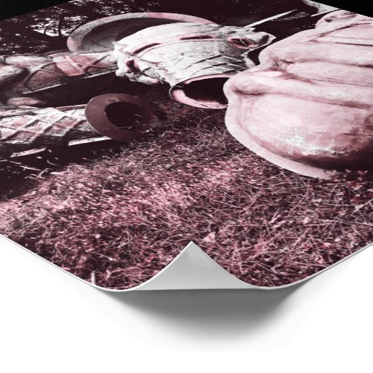 Eiscreme aus Fiberglas Poster (Ecke)