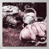 Eiscreme aus Fiberglas Poster (Vorne)