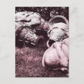 Eiscreme aus Fiberglas Postkarte (Vorderseite)